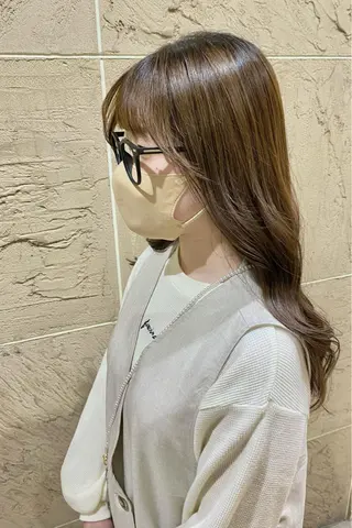 ロング 菊地 紗矢のヘアスタイル