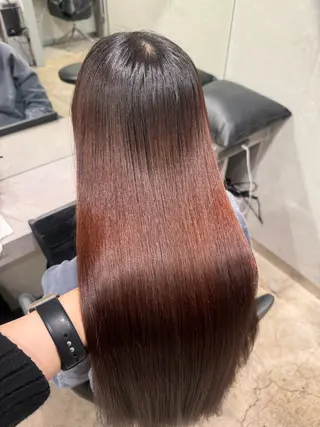 ロング グレージュ/レイヤー ふうか　渋谷のヘアスタイル