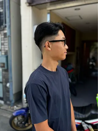 メンズ darts所属・マツダ レンのヘアスタイル