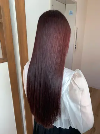 ロング カラー ヘアアレンジ 店長/ 加藤 流菜のヘアスタイル