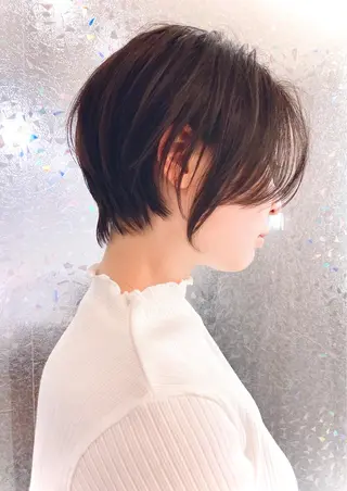 ショート カラー 明るい白髪染め専門店兵庫駅前店所属・山口 一馬のヘアスタイル