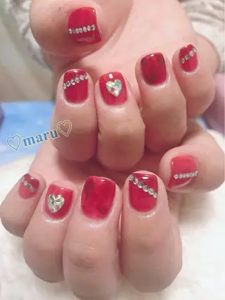 ネイル まるみ ♡のネイルデザイン