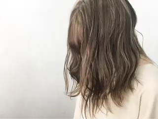 セミロング まお♡レイヤーカット ×色っぽstyleのヘアスタイル