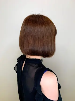 ショート カラー ハイトーン/ウルフ /レイヤー/坂野幸伸のヘアスタイル