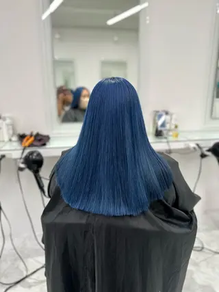 セミロング カラー ❄最強かわいいカラー ❄️MINA❄️のヘアスタイル