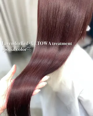 ロング カラー 韓国ヘア🤍髪質改善 🇰🇷AKANEのヘアスタイル