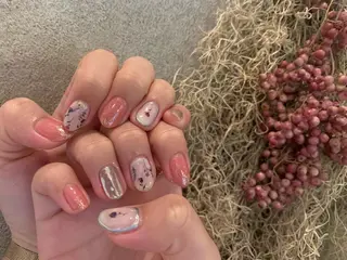 ネイル nail room clear. パラジェル所属・sode shioriのネイルデザイン