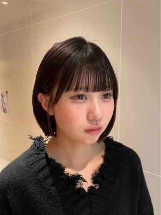 ショート パーマ 縮毛矯正/レイヤー 🌙児玉光瑠のヘアスタイル