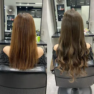 セミロング カラー ヘアアレンジ ar+ ❤︎ maiのヘアスタイル