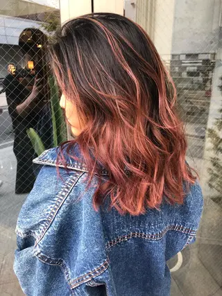 カラー PALAN K-Beauty SHINJUKU所属・“ミニモ最高評価獲得 “代表"Kohei"のヘアスタイル