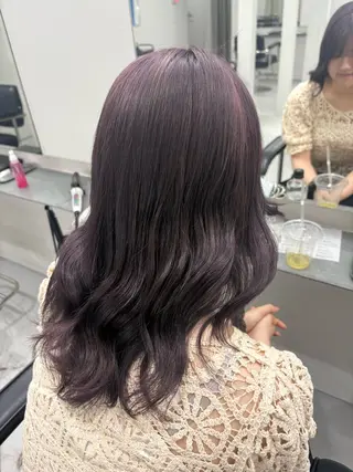 ミディアム カラー カットモデル募集中/ 新潟万代/美羽⭐️のヘアスタイル