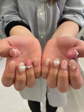 ネイル 束感まつ毛/ネイル/ LED♥KIRARAのマツエク・マツパデザイン