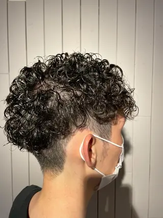 パーマ メンズ ❣️モードケイズ塚口 和田一将のヘアスタイル