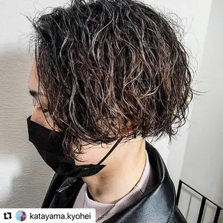 ミディアム カラー メンズ 🩷Eny terrace🩷のヘアスタイル