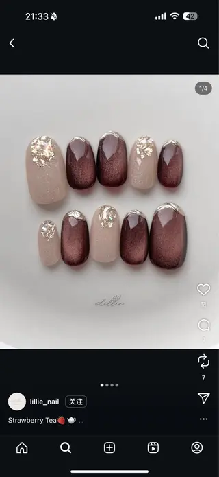 ネイル ソルネイル所属・ソルネイル ナナのネイルデザイン