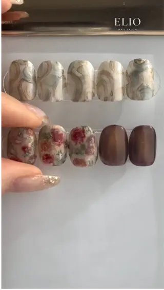 ネイル Elio所属・Elio 国泰寺のネイルデザイン
