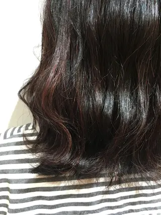 ミディアム 田中 未澪のヘアスタイル