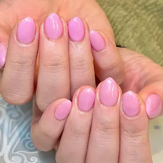 ショート カラー ネイル ネイルサロン リリーブランシュ所属・森 瑞紀のネイルデザイン