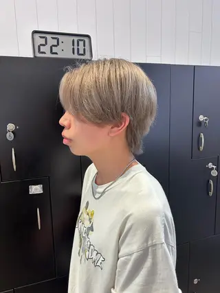 メンズ 縮毛矯正 宮本晃成のヘアスタイル