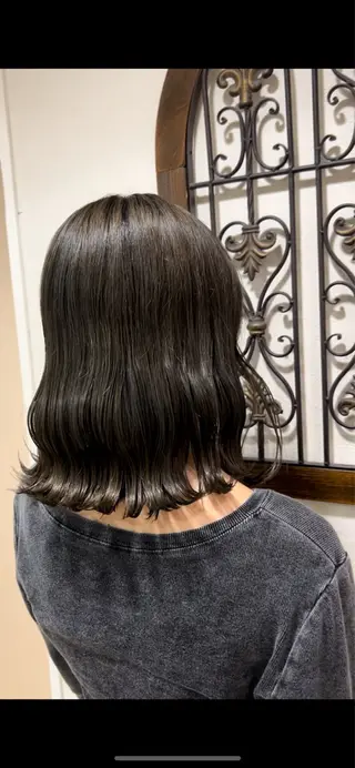 ミディアム ブリーチカラー/原宿 /髪質改善/shinのヘアスタイル