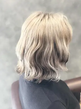 ミディアム カラー 髪質改善/ 艶髪カラー/益田直幸のヘアスタイル