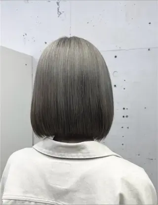 ショート モテ艶🪄ベージュ カラー🧸RUKAのヘアスタイル
