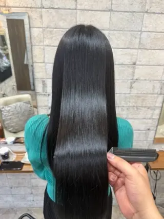 カラー 髪質改善/艶カラー /茶屋町/文野のヘアスタイル