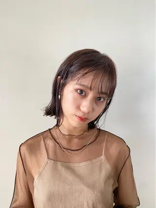 暖色カラー /ヘアアレンジ/花鈴のヘアスタイル