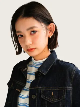 ショート カラー ブリーチなしWカラー レイヤー/KOHNOのヘアスタイル