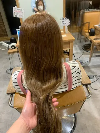 ロング カラー ピンクカラー/ mana🎀のヘアスタイル