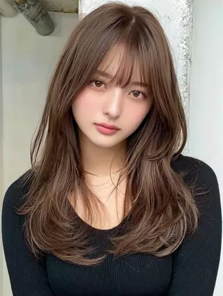 セミロング trinity 本厚木のヘアスタイル