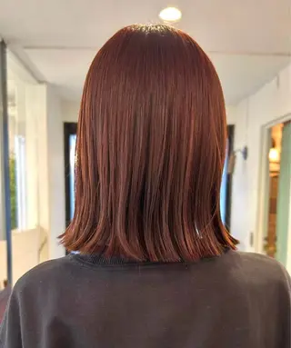 ミディアム カラー PELE/ハイトーン /NATSUKIのヘアスタイル