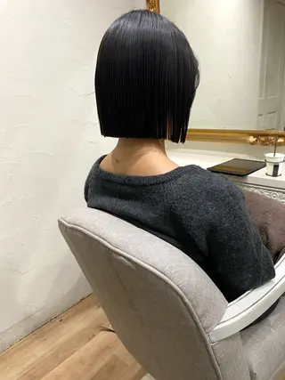 ショート カラー パーマ ヘアアレンジ ZEEN所属・東田 恋のヘアスタイル