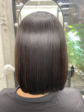 ロング カラー すぐ巻ける縮毛矯正 🍀勝倉　麗のヘアスタイル