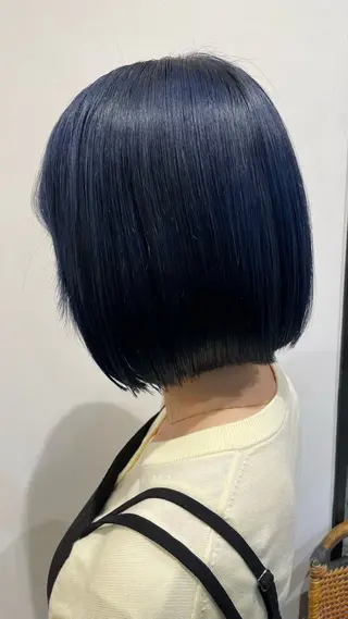 ミディアム 🎀ハイトーン/ 艶カラー/夕月🎀のヘアスタイル