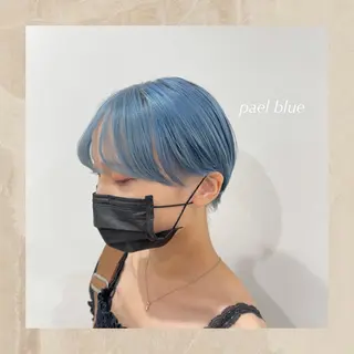 ショート ワンホンヘア ケラチン/Kaitoのヘアスタイル