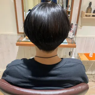 ショート ボブ/美髪矯正 /佐藤　奈巳のヘアスタイル