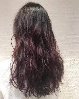 ロング カラー 【メンズ縮毛矯正】 田中秀斗のヘアスタイル