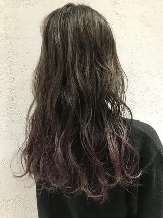 ロング カラー 🫧透明感カラー/ ボブ/小笠原汐海🪽のヘアスタイル