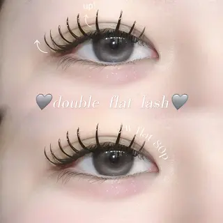 マツエク・マツパ FaB 千葉店所属・🩶LEDエクステ& 上下パーマRAN🪽のマツエク・マツパデザイン