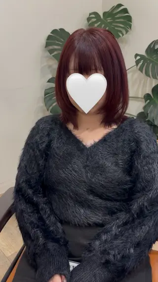 ミディアム レイヤーカット/韓国 ヘア/LILICAのヘアスタイル