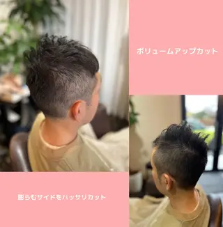 メンズ 薄毛専門 メンズカットREEのヘアスタイル
