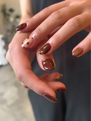 ネイル Yumi 広尾|恵比寿ネイルのネイルデザイン