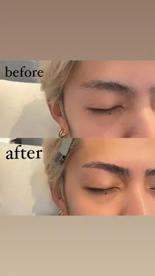 メンズ アイブロウ メンズ眉毛専門 みさ 指名料1000円の眉毛・アイブロウイメージ