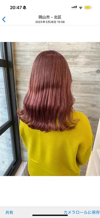 セミロング カラー Parve Mix￤ 石原 響子🧸のヘアスタイル