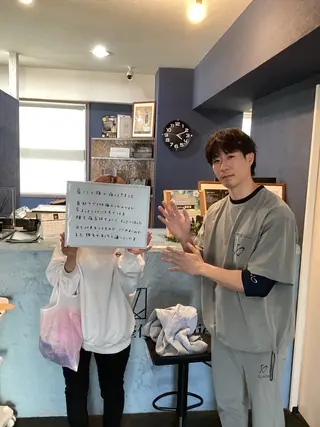 姿勢改善 整体師下田のエステ・リラクイメージ