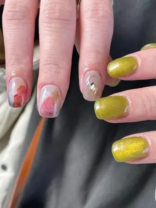 ミディアム m kaori𓃟のネイルデザイン