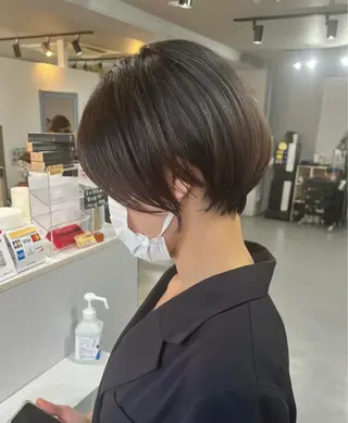 ショート カラー 【髪質再整&黄砂除去 カラー】⚜️ぐっちのヘアスタイル