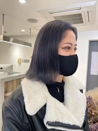 ショート 韓国ハイトーンカラー kana♡のヘアスタイル