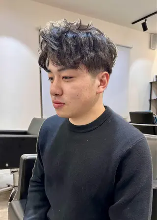 ショート ima所属・メンズカット ニヘイのヘアスタイル